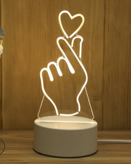 Lampade trasparenti 3D