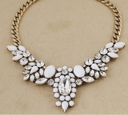 Collana Crystal - dettaglio fiore in cristallo | Dream Shop