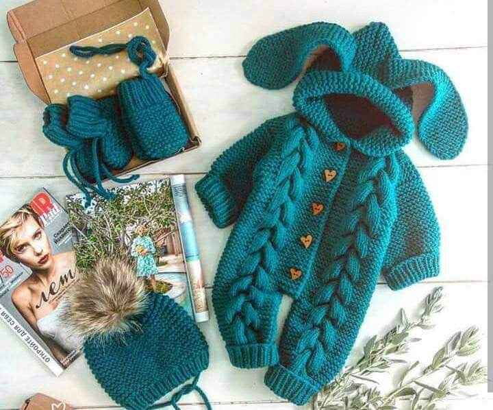 Completo lana love greenrabbit