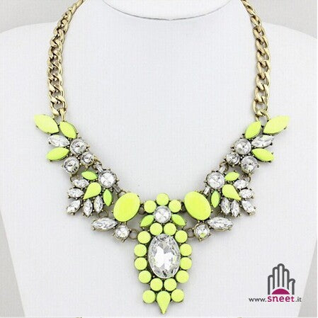 Collar de cristal