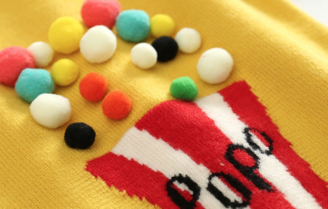 Maglioncino baby pop-corn