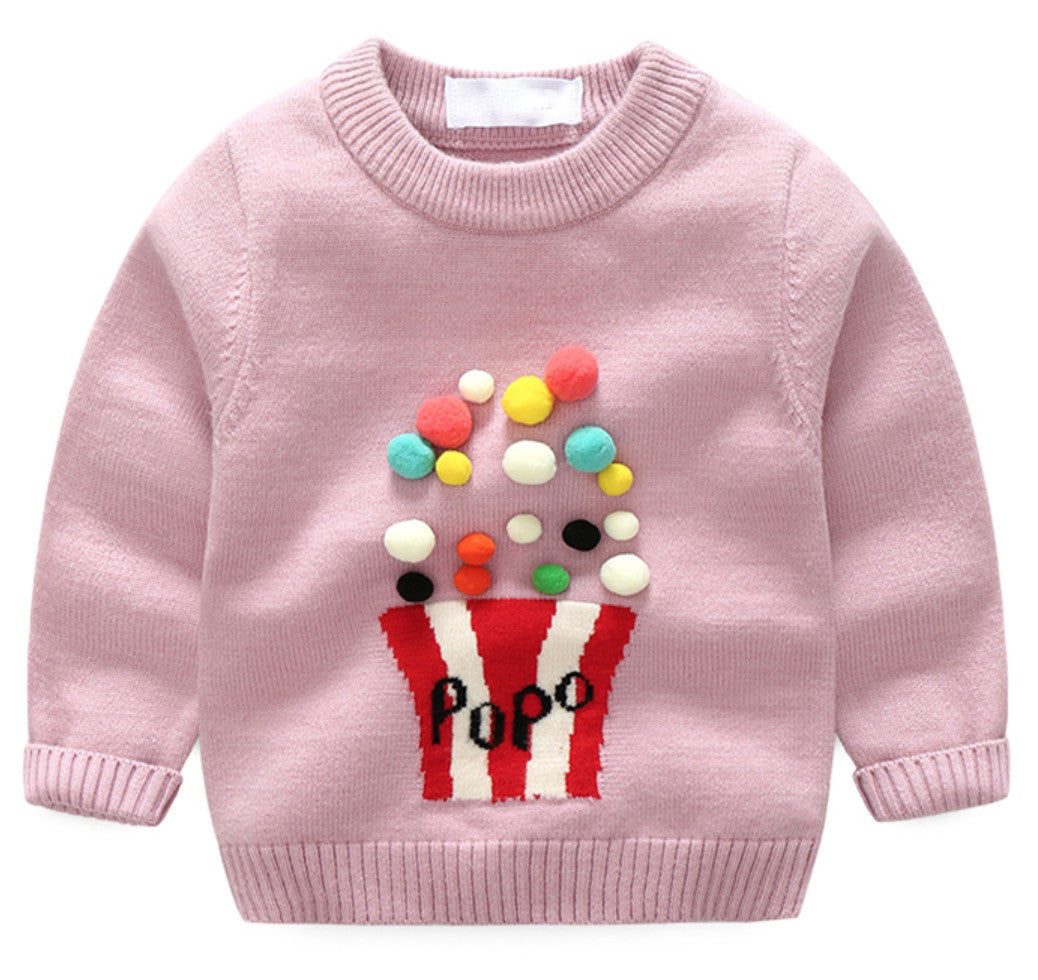 Maglioncino baby pop-corn