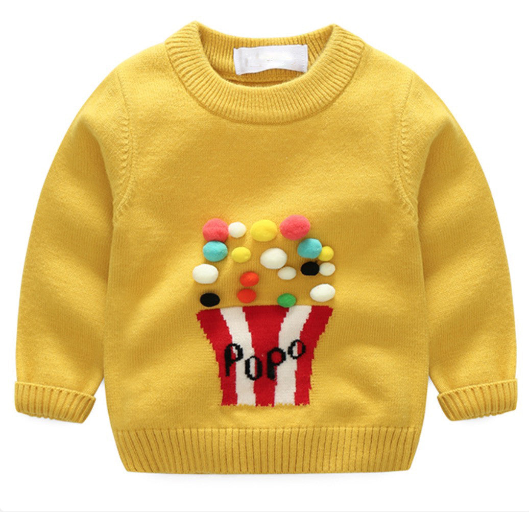 Maglioncino baby pop-corn