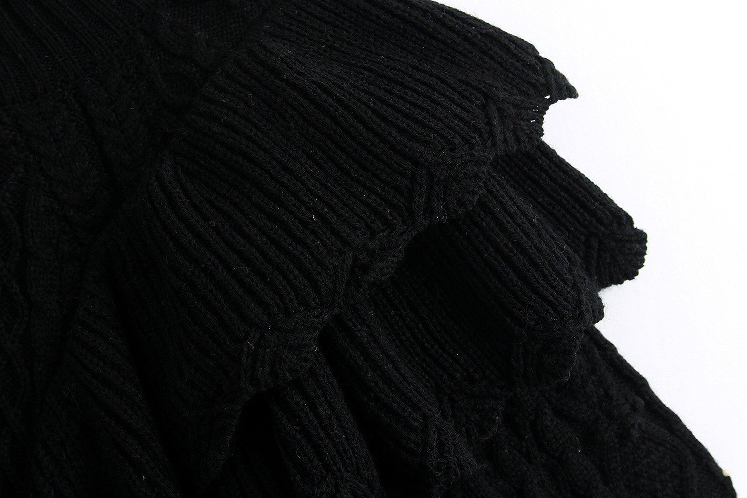 Maglione a balze Drai