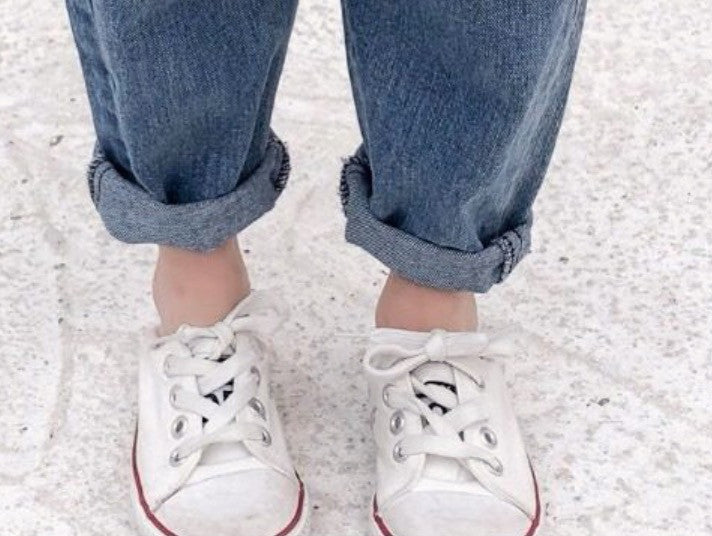 Jeans bimba caramella