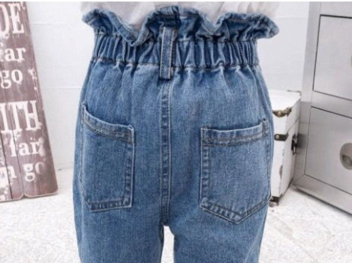Jeans bimba caramella
