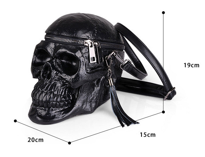 Borsa testa teschio