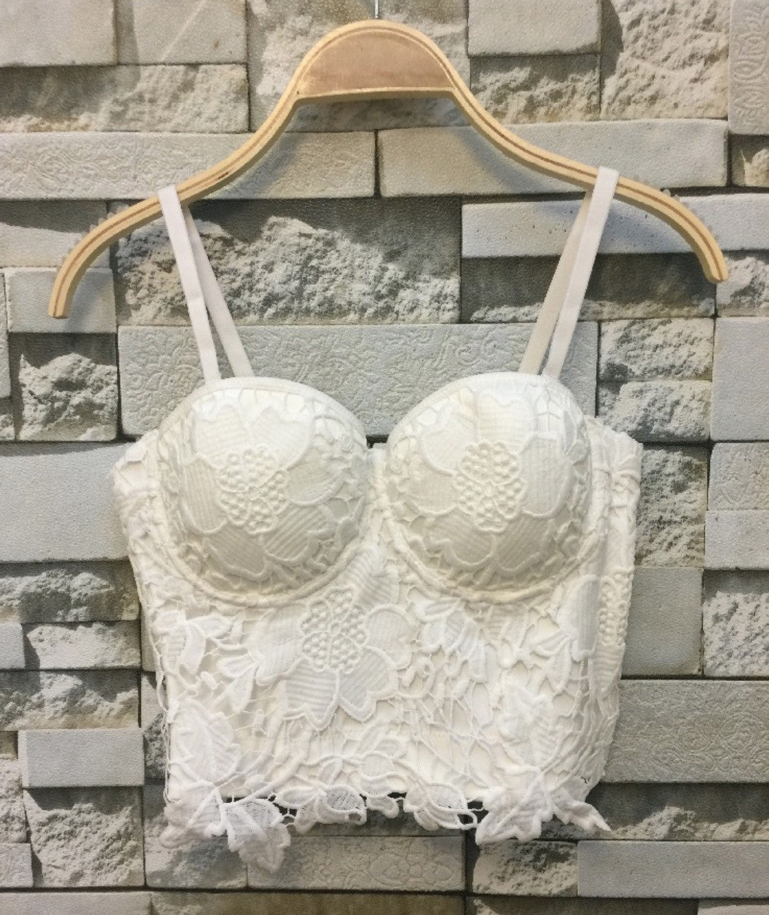 Crop Top flower laces