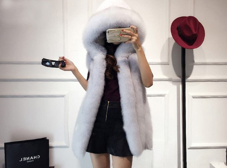 Smanicato ecopelliccia Foxys dettaglio pelo morbido — Dream Shop