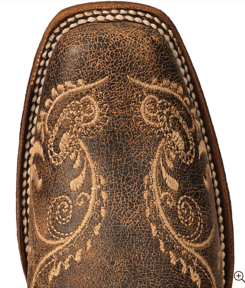 Stivale texano basso crocodyle