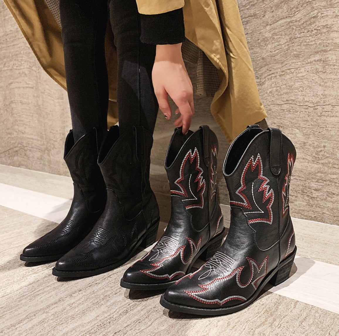 Stivale texano Lincoln