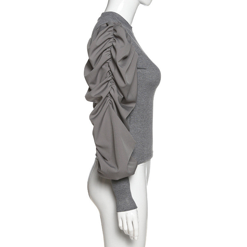 Blusa maniche sbuffo