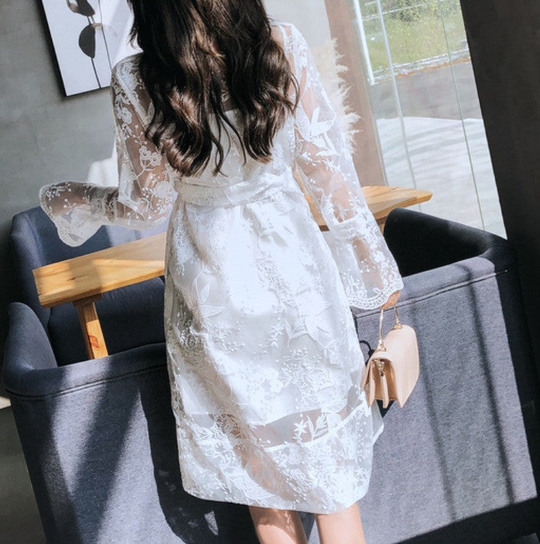 Trench in pizzo Geisha