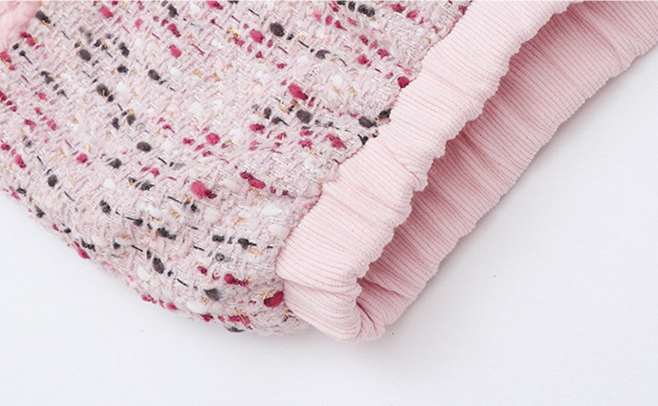 Completo bimba pink tartan plomb