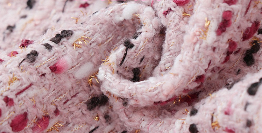 Completo bimba pink tartan plomb