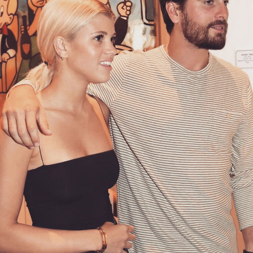 Top corto spalline sottili