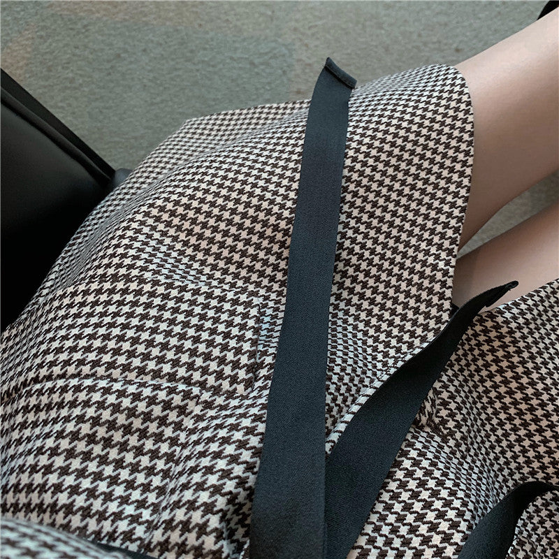 Blazer pied de poule baloon