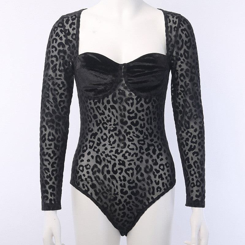 Body black animalier