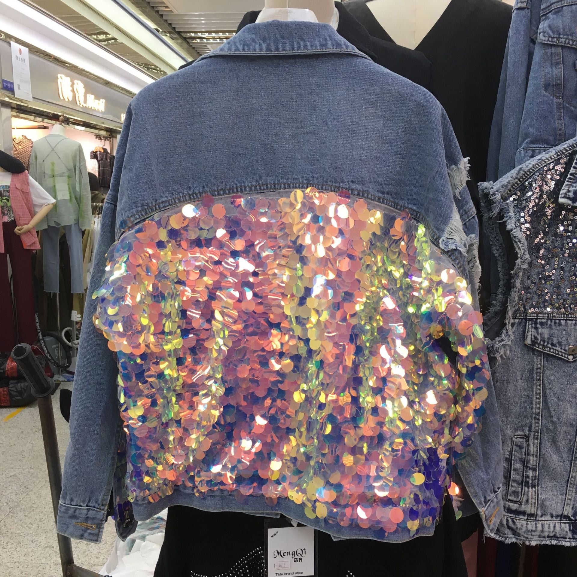 Giubbino denim ibiza