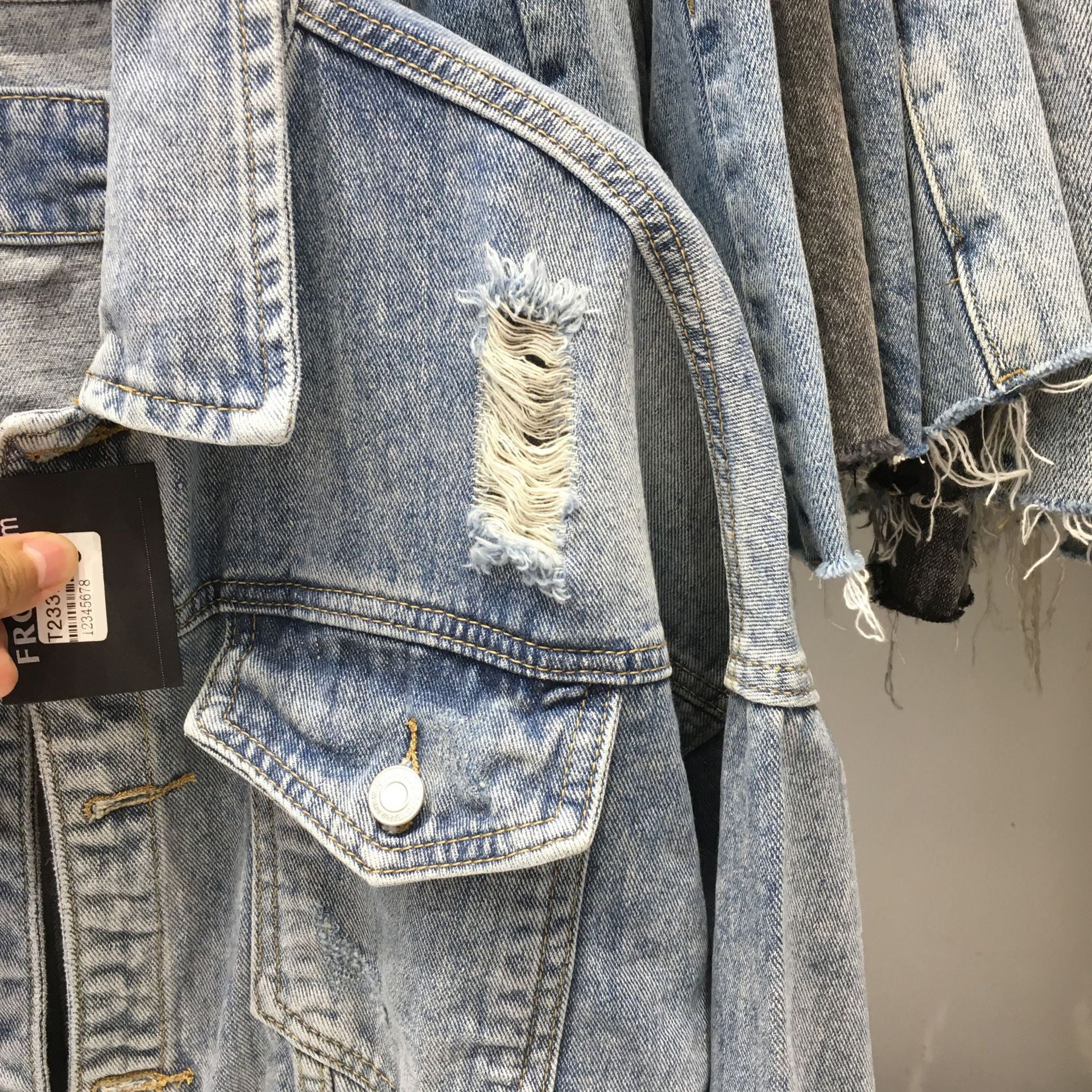 Giubbino Jeans basik vintage