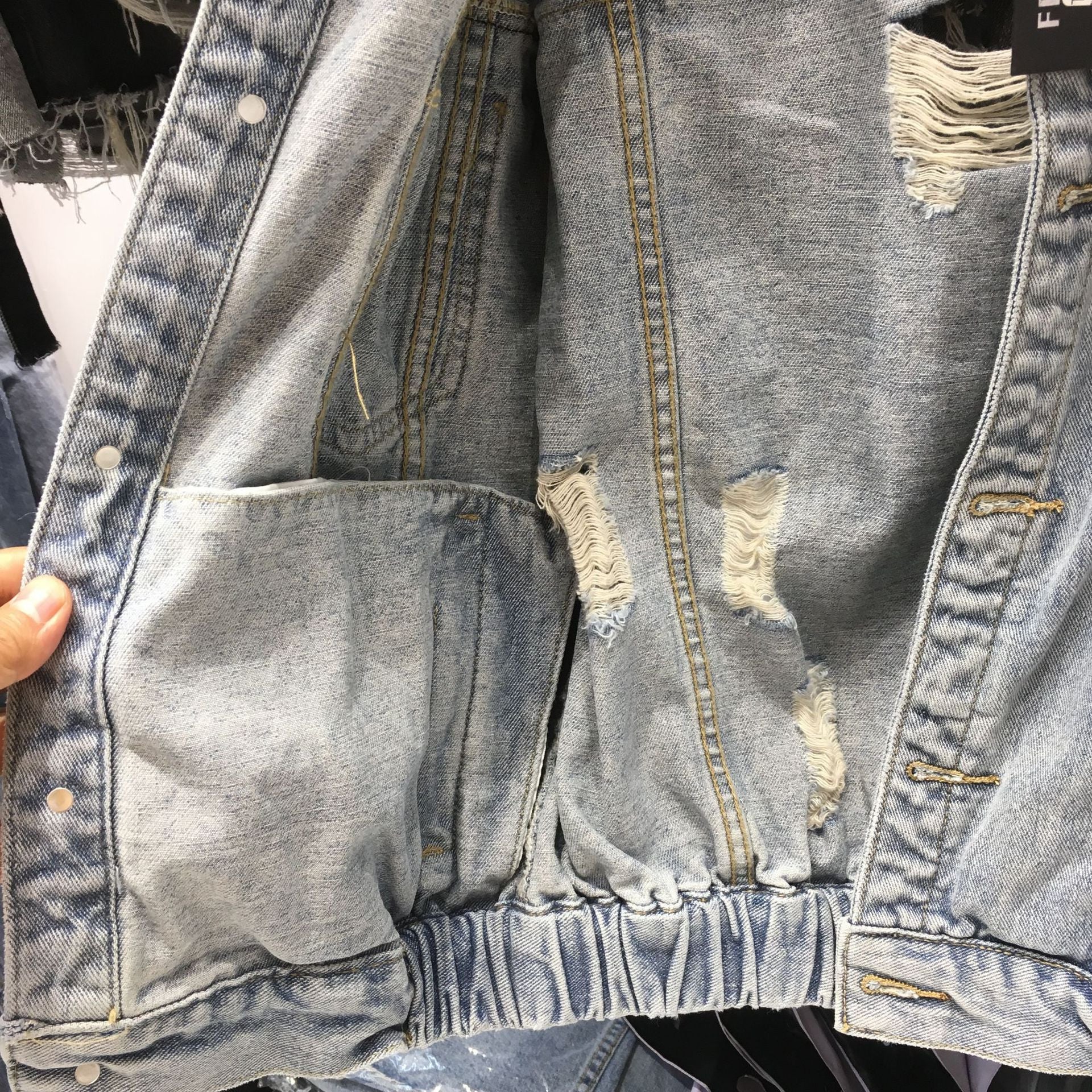 Giubbino Jeans basik vintage
