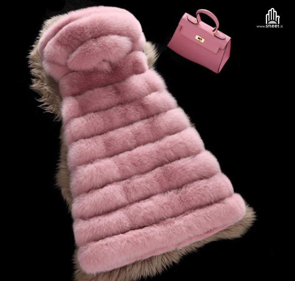 Smanicato ecopelliccia Pissy