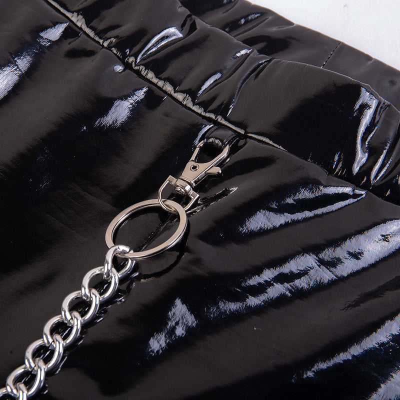 Legging vinile around chain