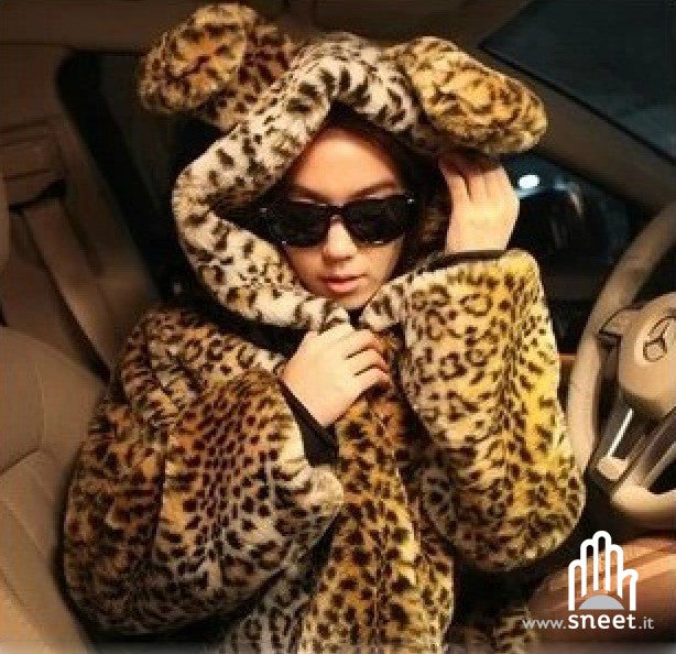 Sweet Bear Leopard Fur