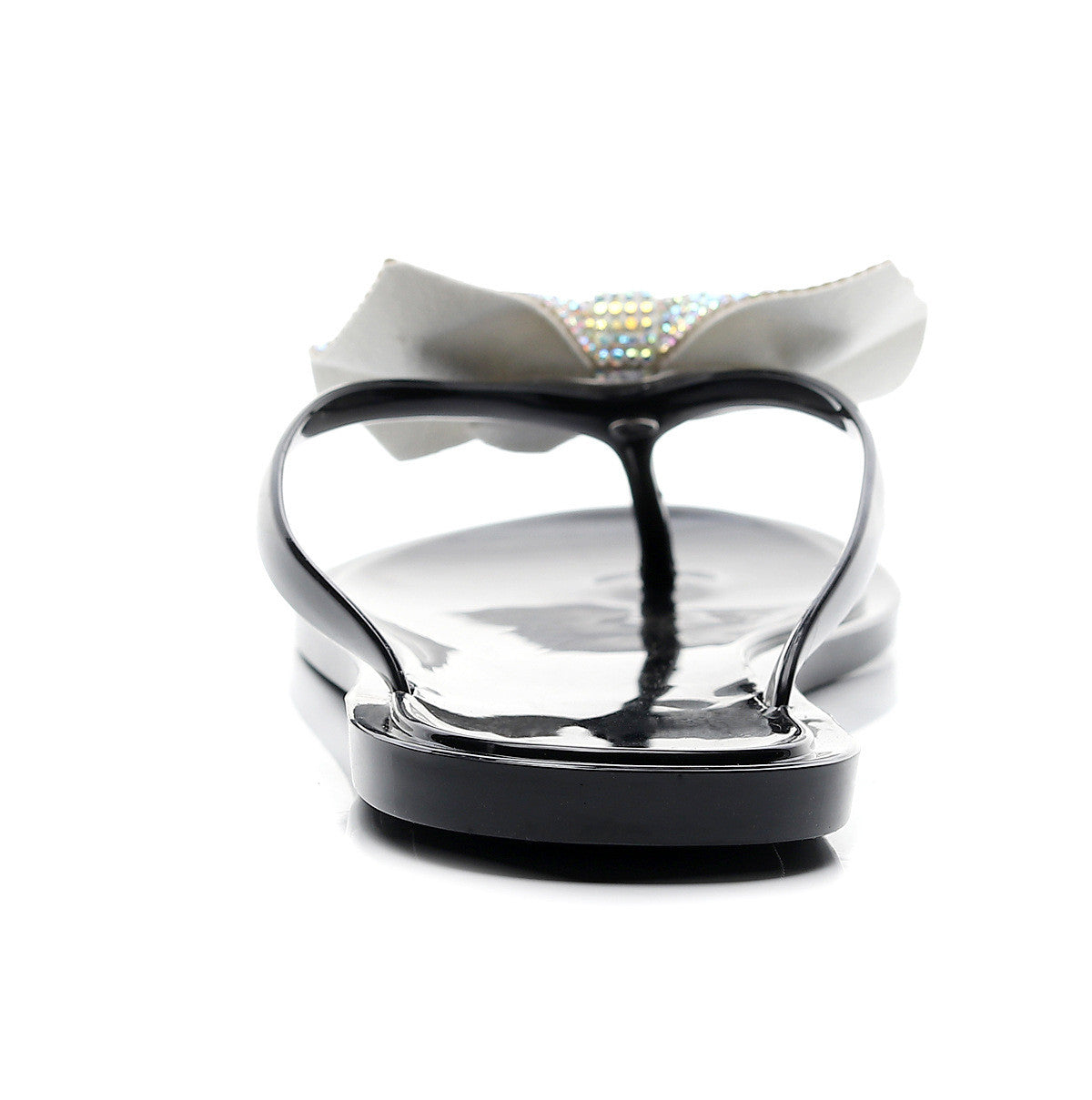 Infradito strass bow