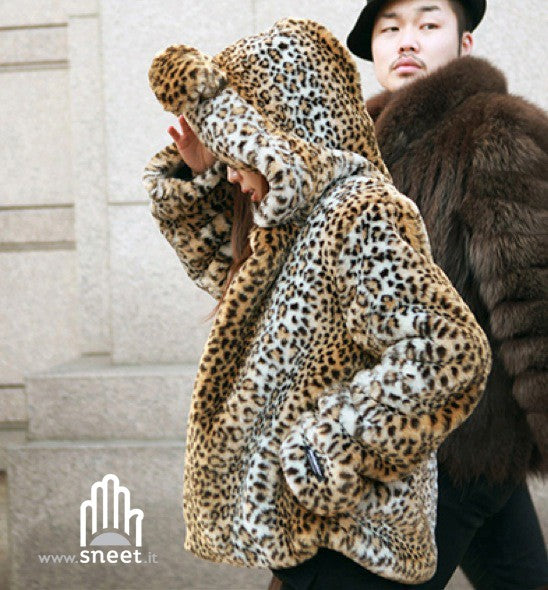 Sweet Bear Leopard Fur