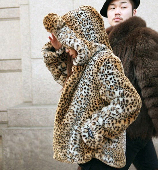 Pelliccia Sweet Bear Leopard vista completa — Dream Shop
