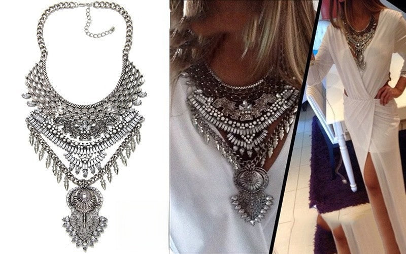 Collana Gipsy Balainn variante argento placcato — Dream Shop