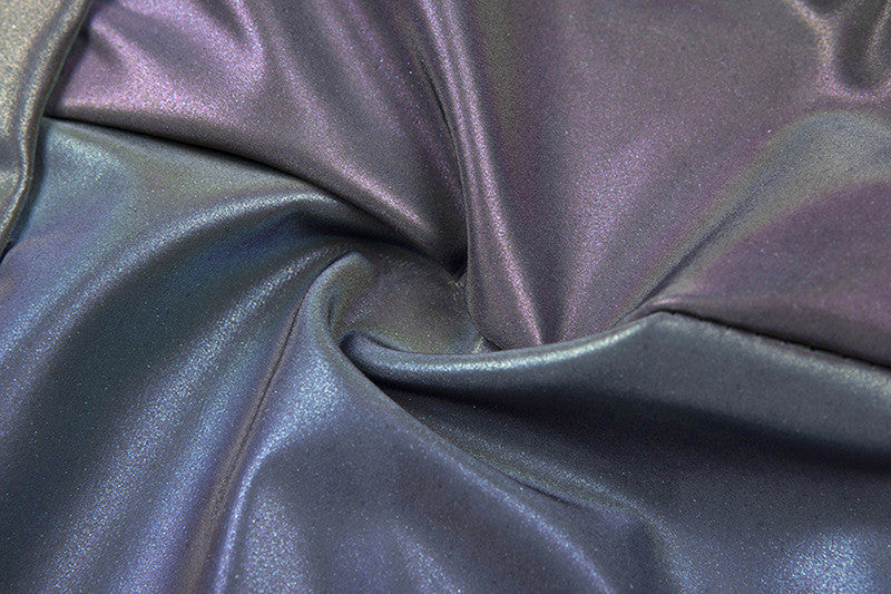 Croptop irridiscente catarigrangente