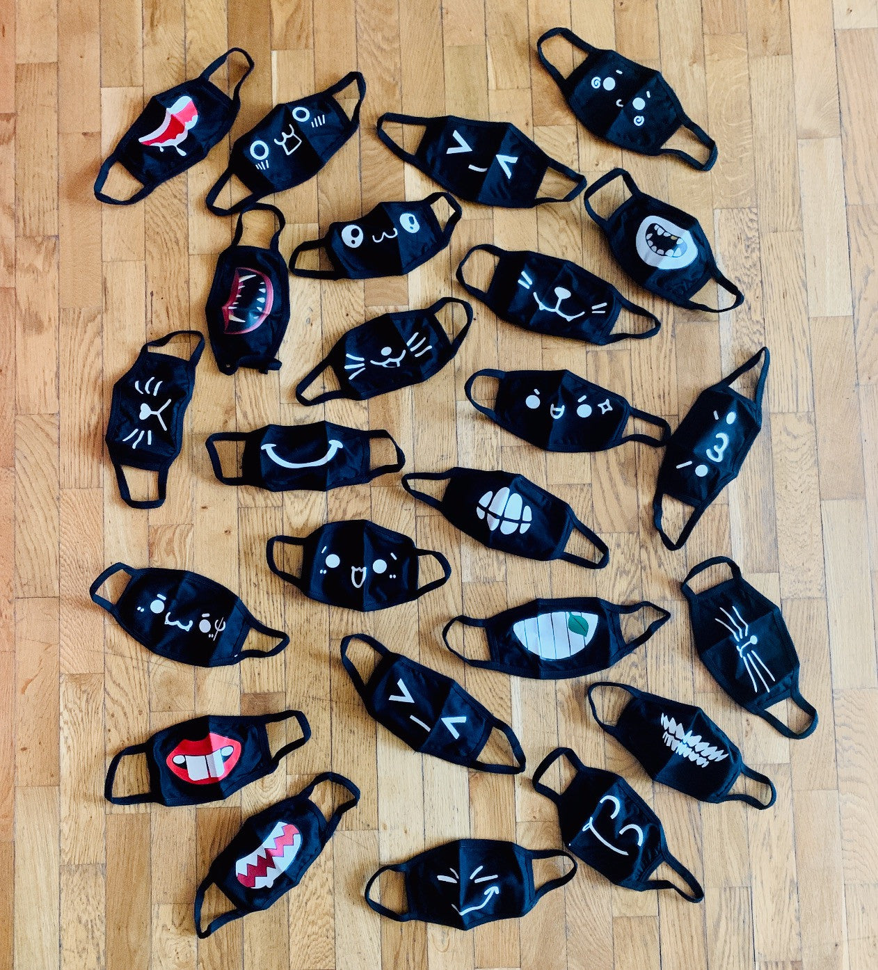 Mascherine expression faces