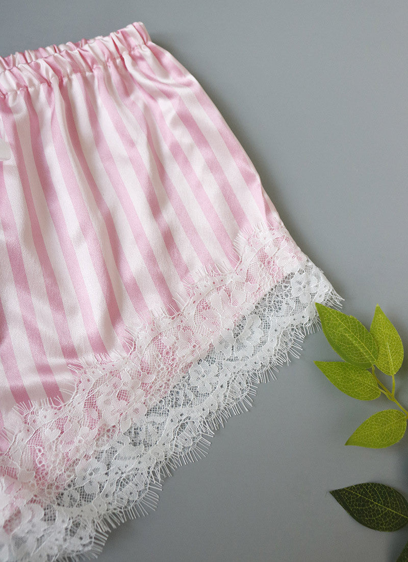 Completino raso-pizzo Rasiha