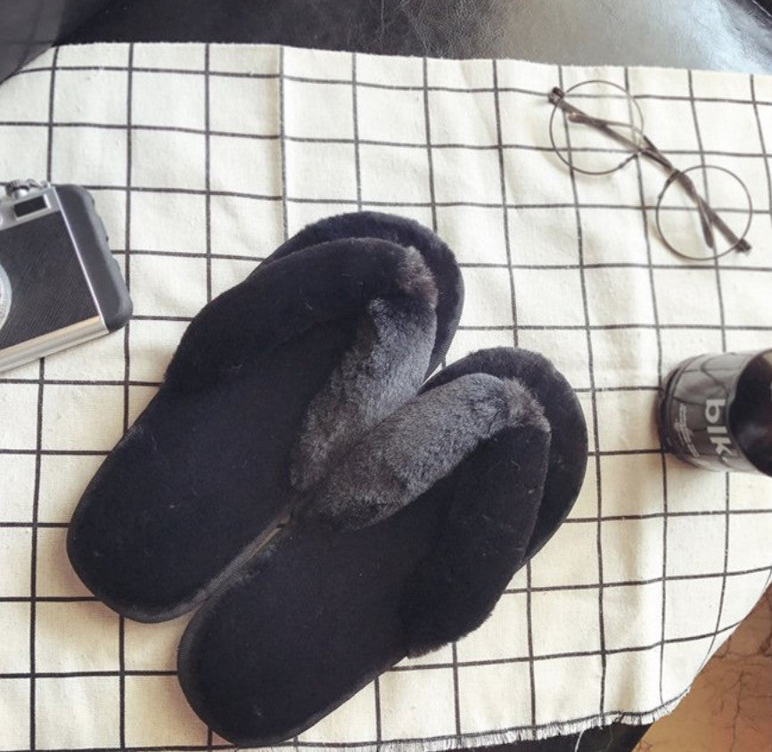 Infradito peluche fluffi