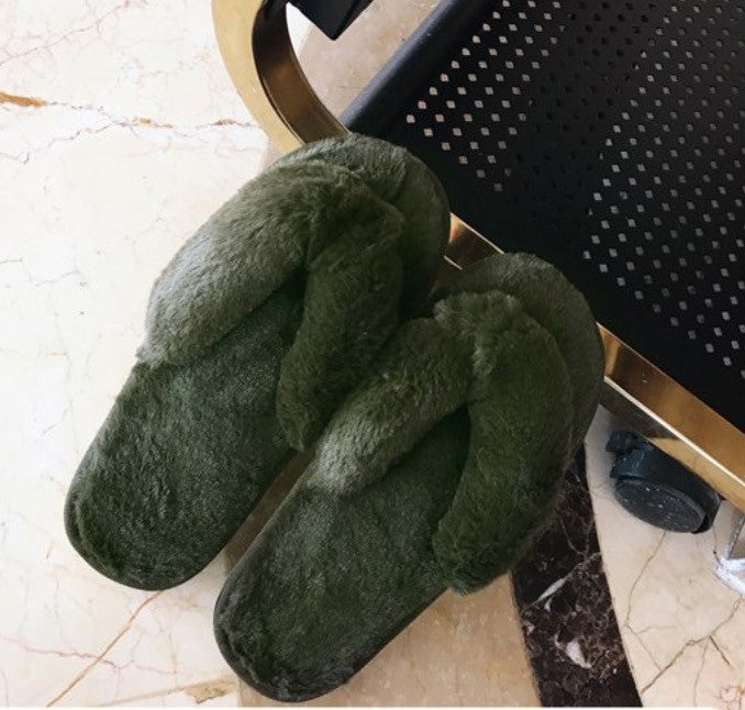 Infradito peluche fluffi