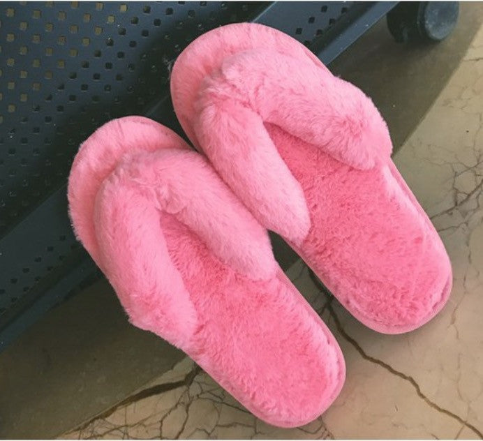 Infradito peluche fluffi