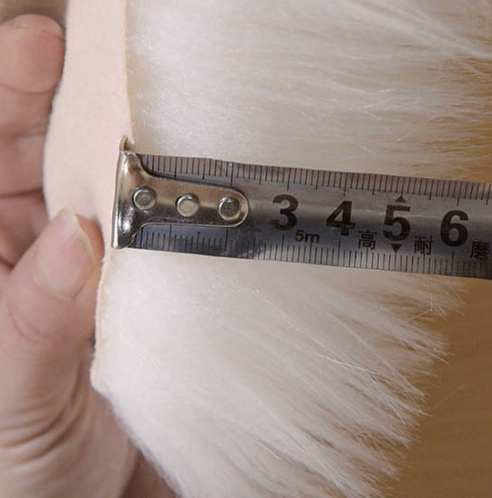 Tappeto fluffy ovale