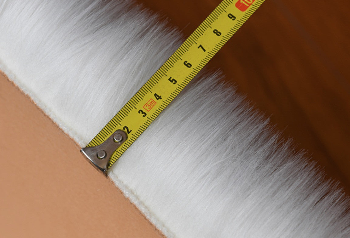 Tappeto fluffy rettangolare