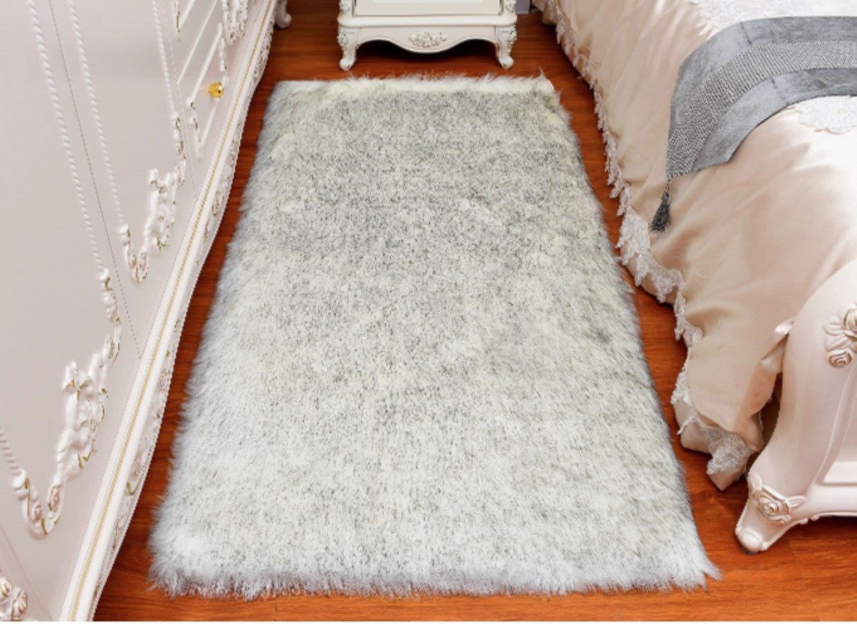 Tappeto fluffy rettangolare