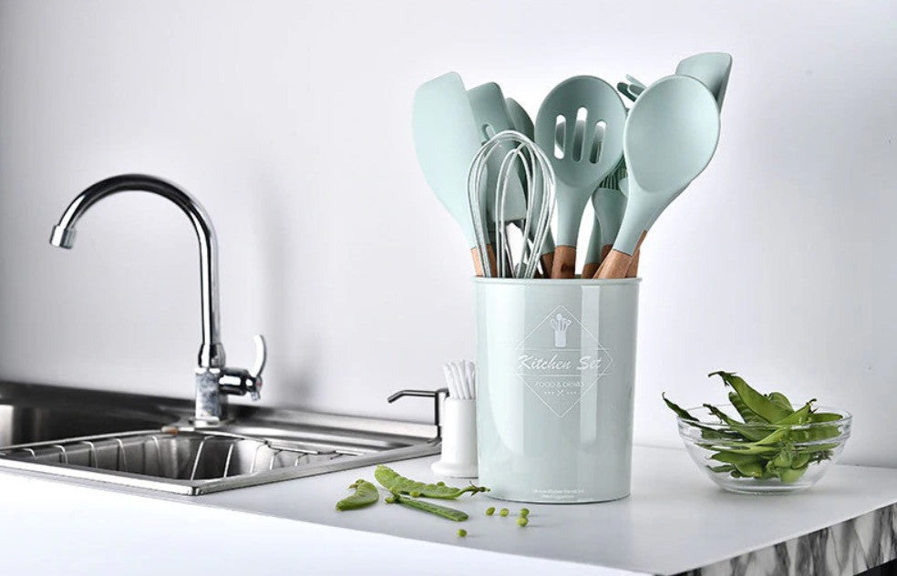 Set attrezzi cucina silicone