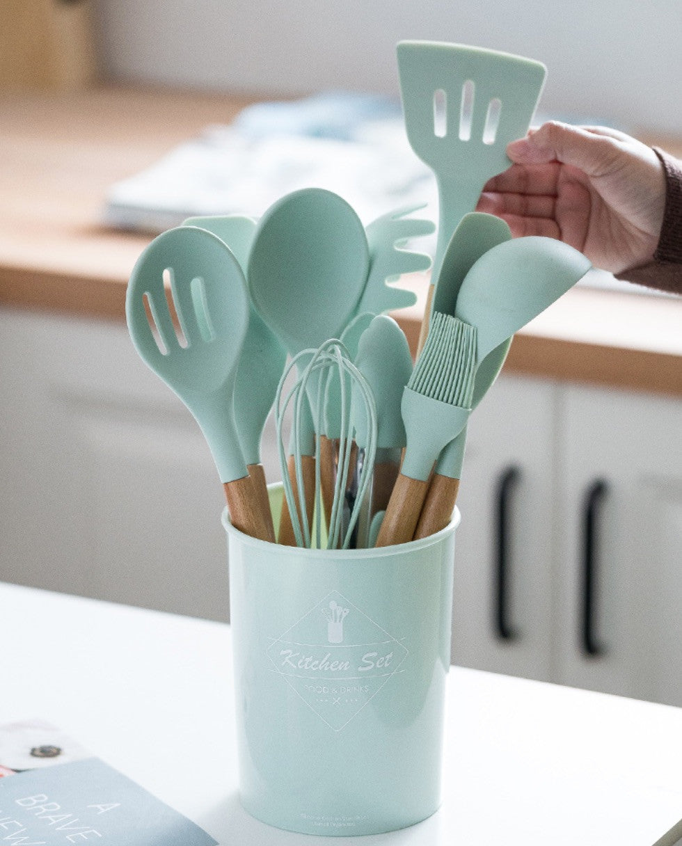 Set attrezzi cucina silicone