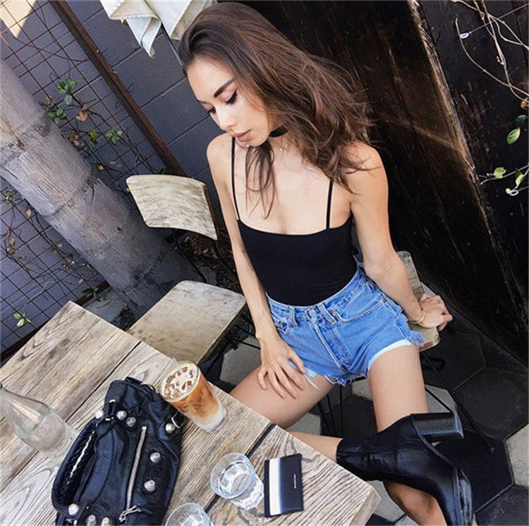 Costume intero spalline ultra-sottili