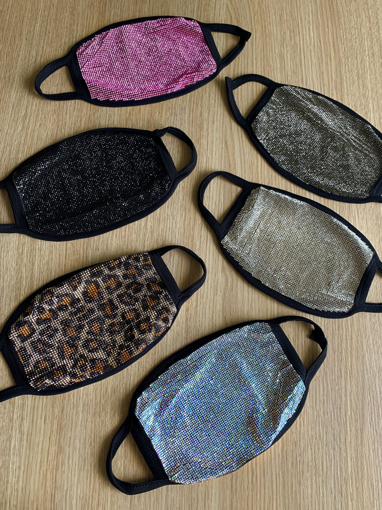 Mascherine strass sparkly