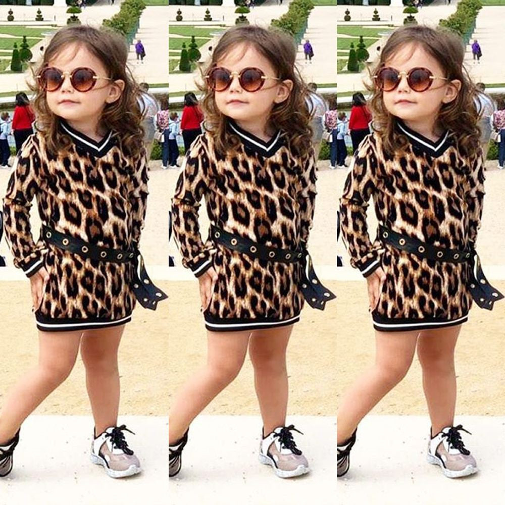 Minidress bimba animalier V