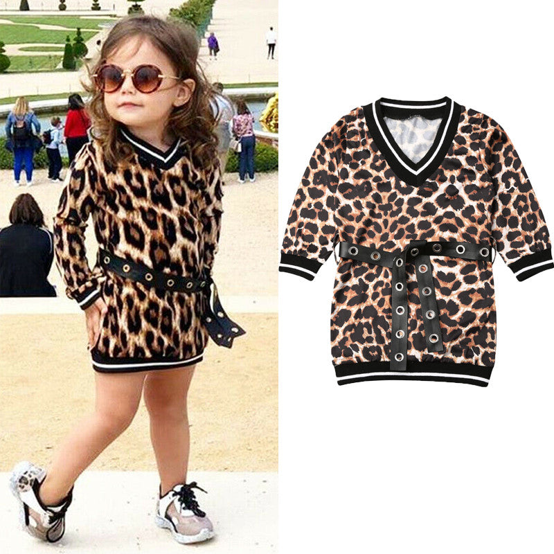 Minidress bimba animalier V