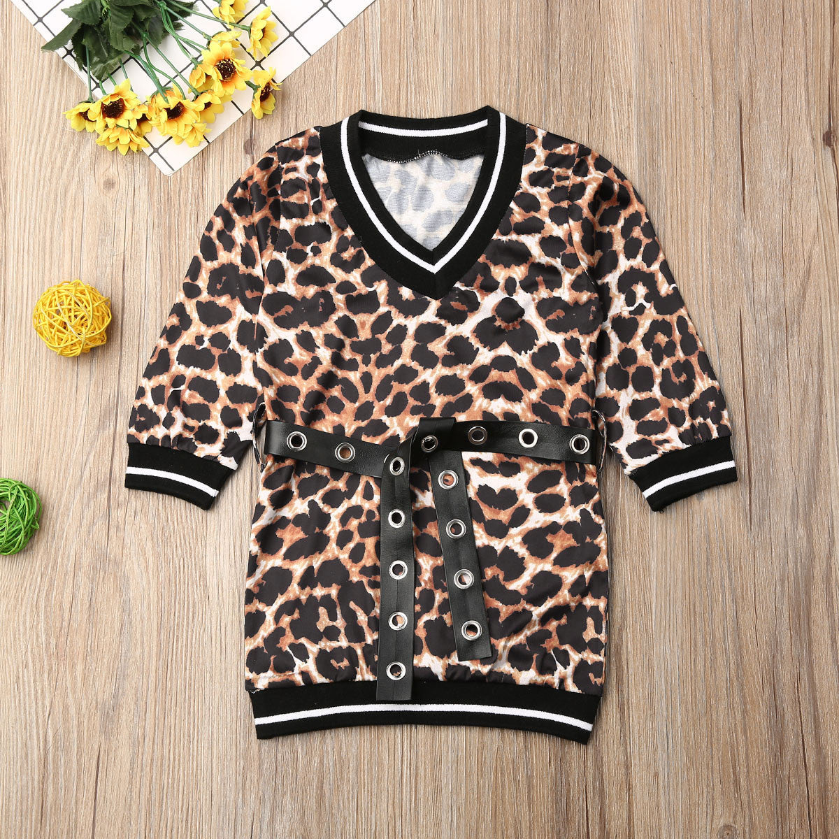 Minidress bimba animalier V