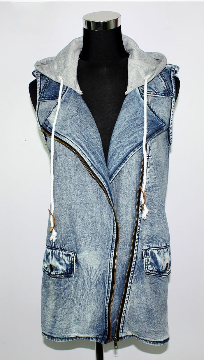 Smanicato in jeans Karla vista completa — Dream Shop
