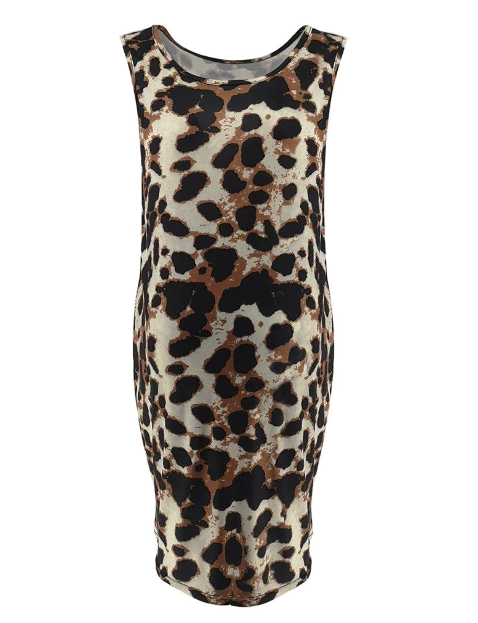 Abito premamam leopard